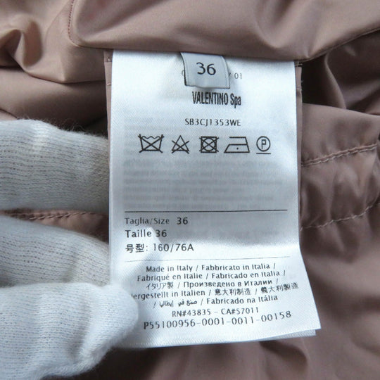 VALENTINO Blouson Main: 100% polyester pink beige Women 36 Used Authentic