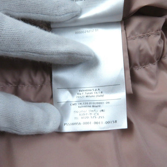 VALENTINO Blouson Main: 100% polyester pink beige Women 36 Used Authentic