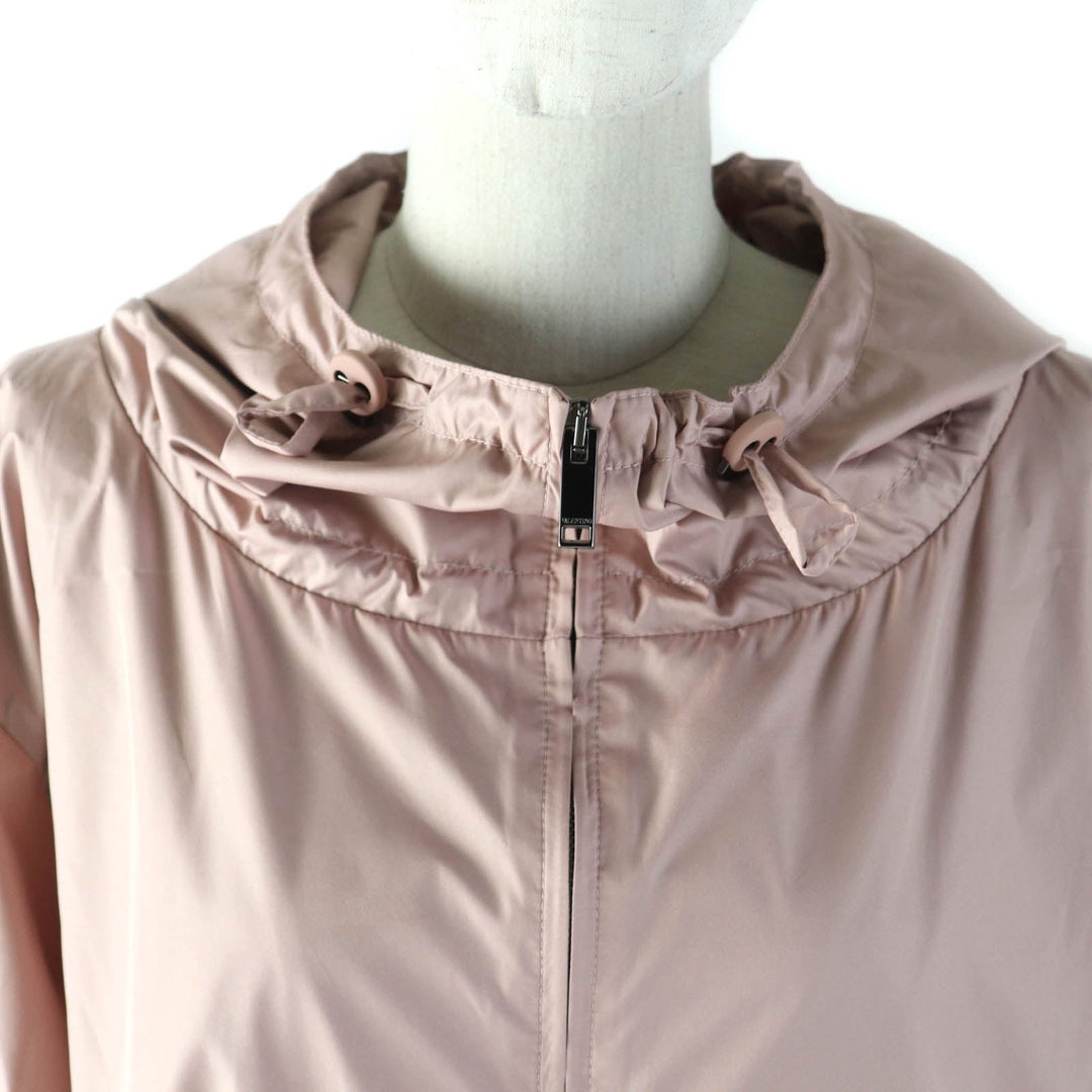VALENTINO Blouson Main: 100% polyester pink beige Women 36 Used Authentic
