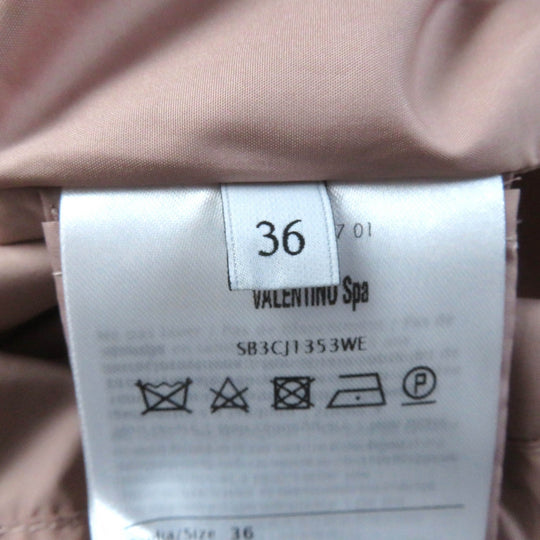 VALENTINO Blouson Main: 100% polyester pink beige Women 36 Used Authentic