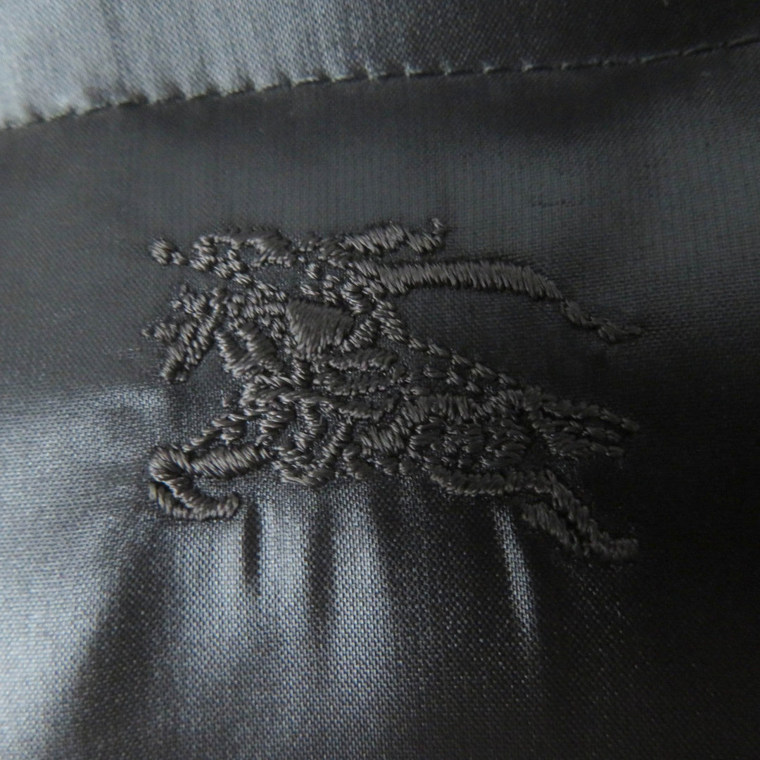 BURBERRY BLUE LABEL Down jacket FCF16-620-09 Main: 100% nylon, Part: 100% polyester, Fur: raccoon, Filling: 90% down, Filling: 10% feather Black type Women 38 Used Authentic