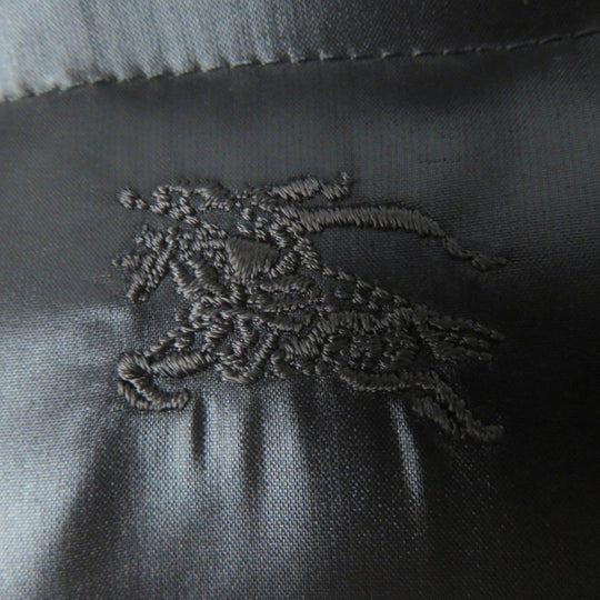 BURBERRY BLUE LABEL Down jacket FCF16-620-09 Main: 100% nylon, Part: 100% polyester, Fur: raccoon, Filling: 90% down, Filling: 10% feather Black type Women 38 Used Authentic