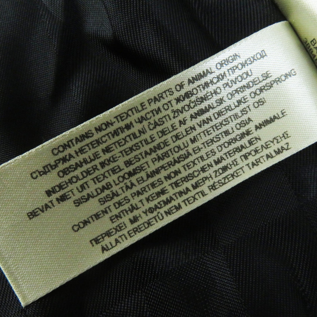 BURBERRY LONDON trench coat 3884842 Outer: 80% wool, Outer: 20% cashmere, Lining: 50% acetate, Lining: 50% viscose (rayon) black Women 38 Used Authentic