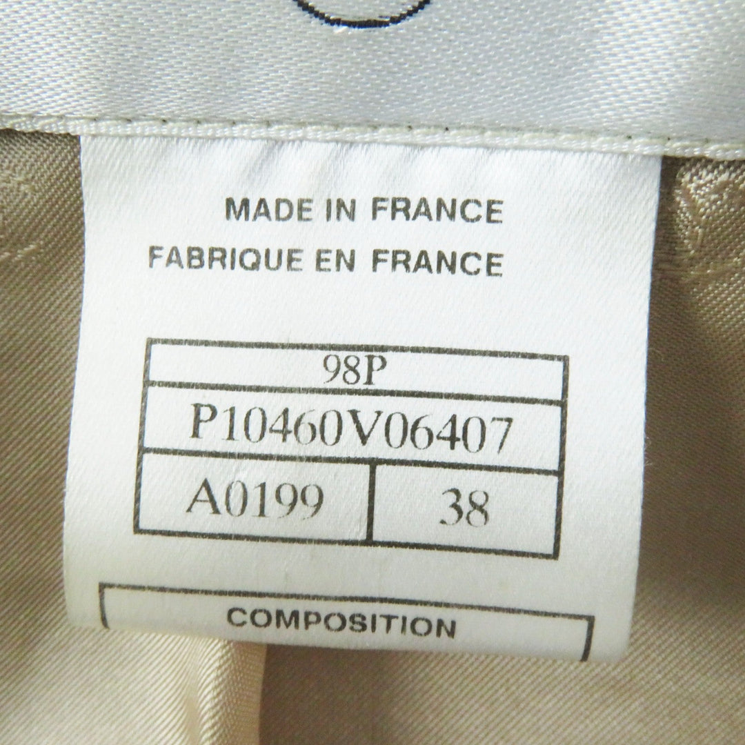CHANEL setup 98P P10460 Outer material: 49% wool, 23% cotton, 11% silk, 8% acrylic, 5% nylon Multi Women 38 Used Authentic