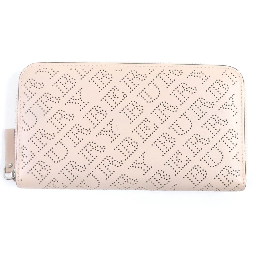BURBERRY Long Wallet Purse Main: Leather Light pink Women Used Authentic