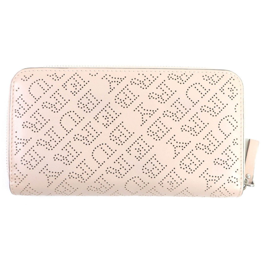 BURBERRY Long Wallet Purse Main: Leather Light pink Women Used Authentic