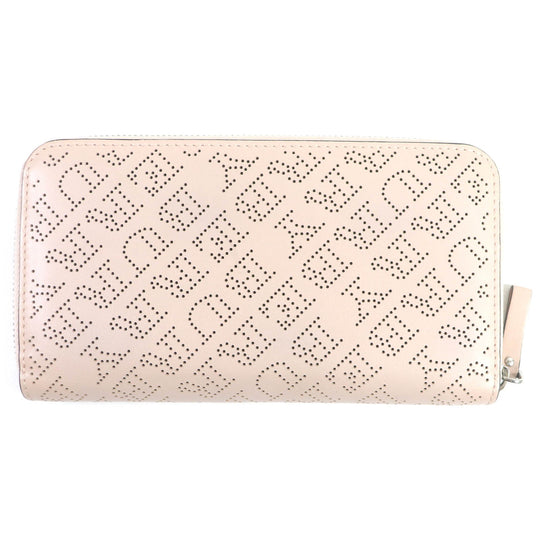 BURBERRY Long Wallet Purse Main: Leather Light pink Women Used Authentic