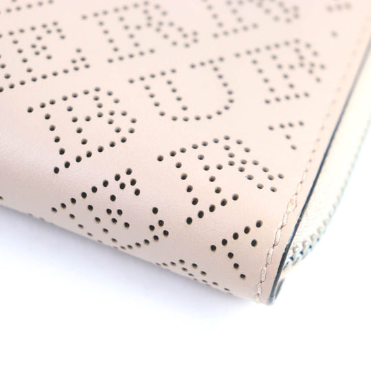 BURBERRY Long Wallet Purse Main: Leather Light pink Women Used Authentic