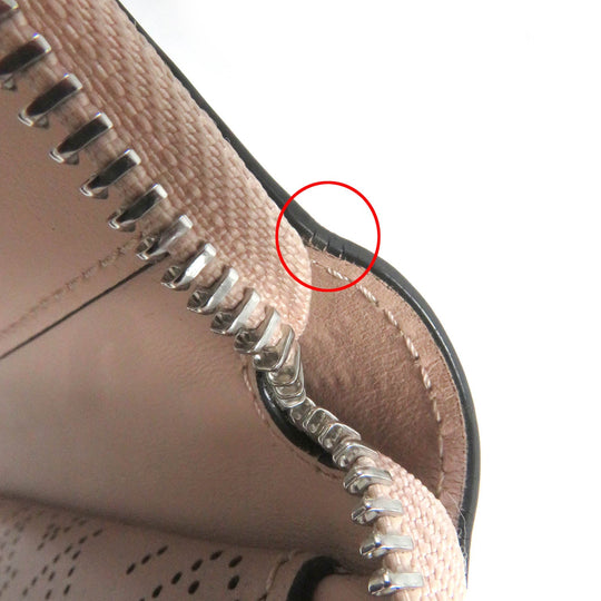 BURBERRY Long Wallet Purse Main: Leather Light pink Women Used Authentic