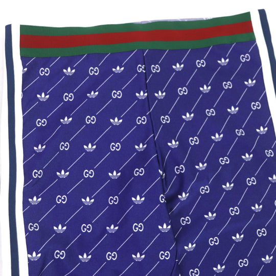 GUCCI Pants 691776 Main: 80% nylon, Main: 20% polyurethane, Part: 51% polyester, Part: 43% nylon, Part: 6% polyurethane Navy Web line Lycra mens M Used Authentic