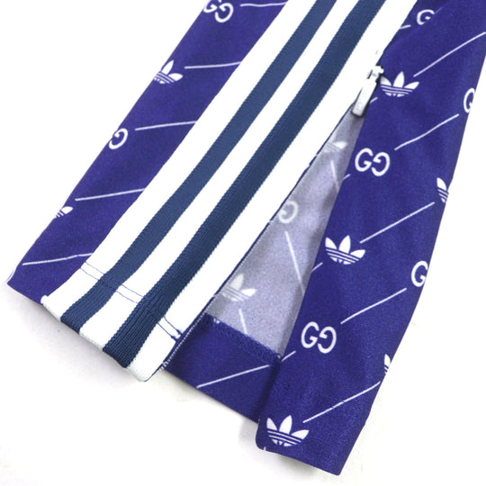 GUCCI Pants 691776 Main: 80% nylon, Main: 20% polyurethane, Part: 51% polyester, Part: 43% nylon, Part: 6% polyurethane Navy Web line Lycra mens M Used Authentic