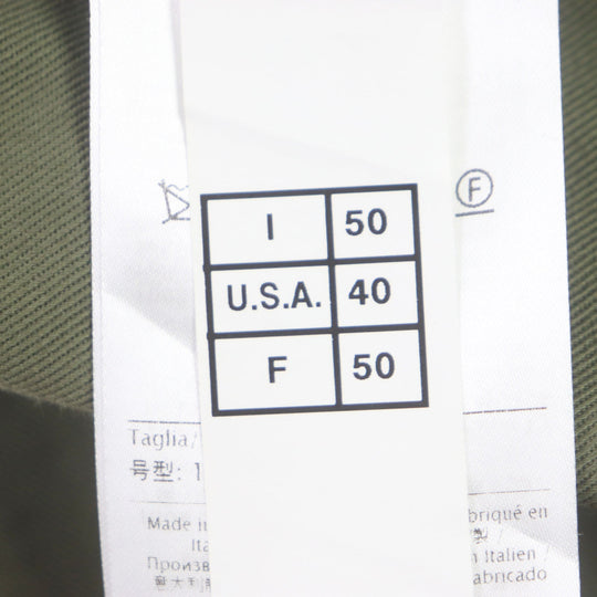 VALENTINO Military jacket QV3ABA101AX Outer: 100% cotton, Part: 100% polyester, Part: 100% cotton khaki mens 50 Used Authentic