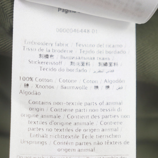 VALENTINO Military jacket QV3ABA101AX Outer: 100% cotton, Part: 100% polyester, Part: 100% cotton khaki mens 50 Used Authentic