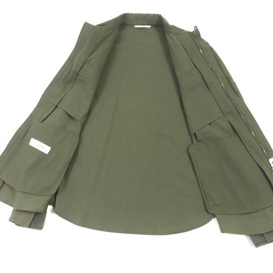 VALENTINO Military jacket QV3ABA101AX Outer: 100% cotton, Part: 100% polyester, Part: 100% cotton khaki mens 50 Used Authentic