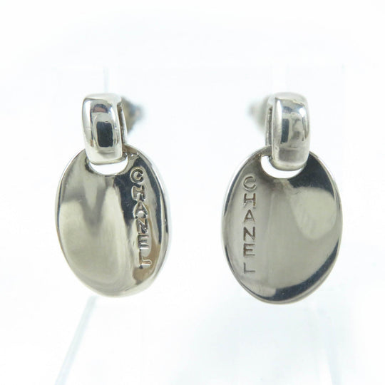 CHANEL Pierce Main�FSV925 Silver Women Used Authentic