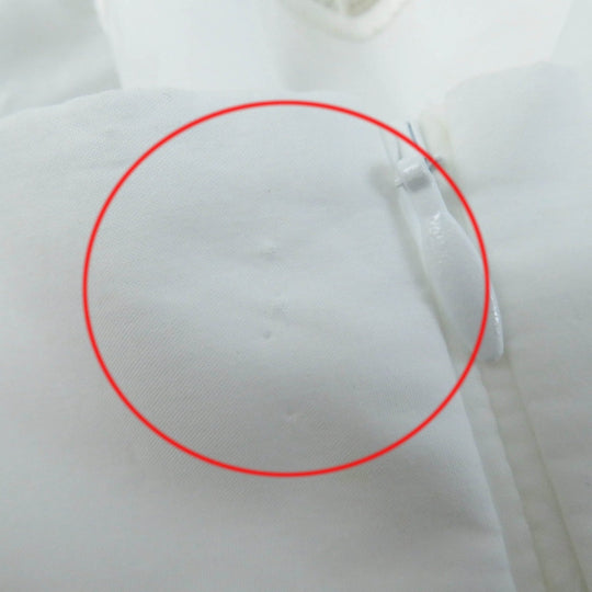 DOLCE&GABBANA Wide pants Main: 90% cotton, Main: 10% polyester, Lining: 100% cotton white Women 40 Used Authentic