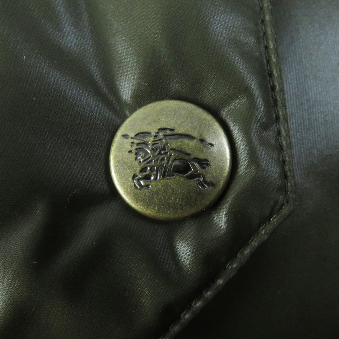 BURBERRY BLUE LABEL Down jacket FCF14-532-72 Outer: 100% nylon, Filling: 80% down, Filling: 20% feather, Lining: nylon, Lining: polyester khaki Women 40 Used Authentic