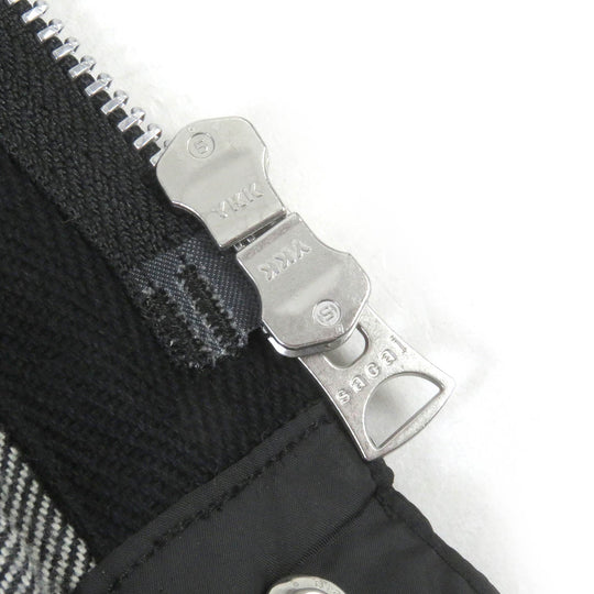 Sacai Jacket 21-0257M Outer: 100% cotton, Lining: 100% polyester multicolor Plaid Shirt mens 1 Used Authentic