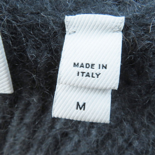 BURBERRY knit 8037217 Main: 67% mohair, Main: 33% silk Gray orange Women M Used Authentic