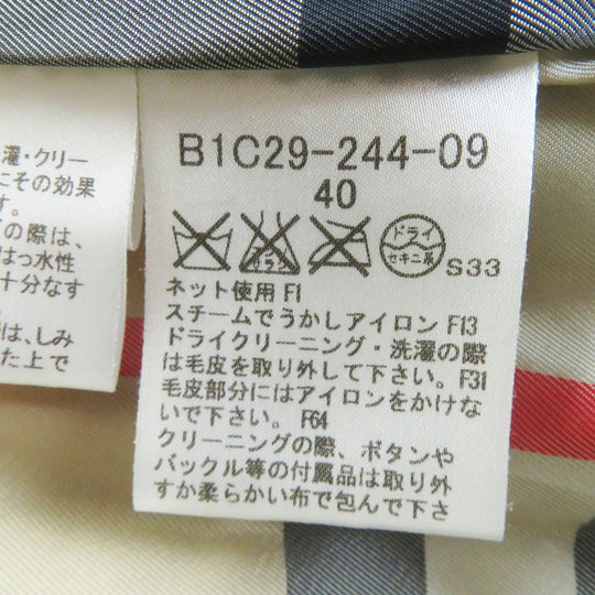 BURBERRY LONDON trench coat B1C29-244-09 Outer: 100% polyester, Filling: polyester, Lining: cupra, Sleeve lining: polyester, Sleeve lining: cupra black Women 40 Used Authentic
