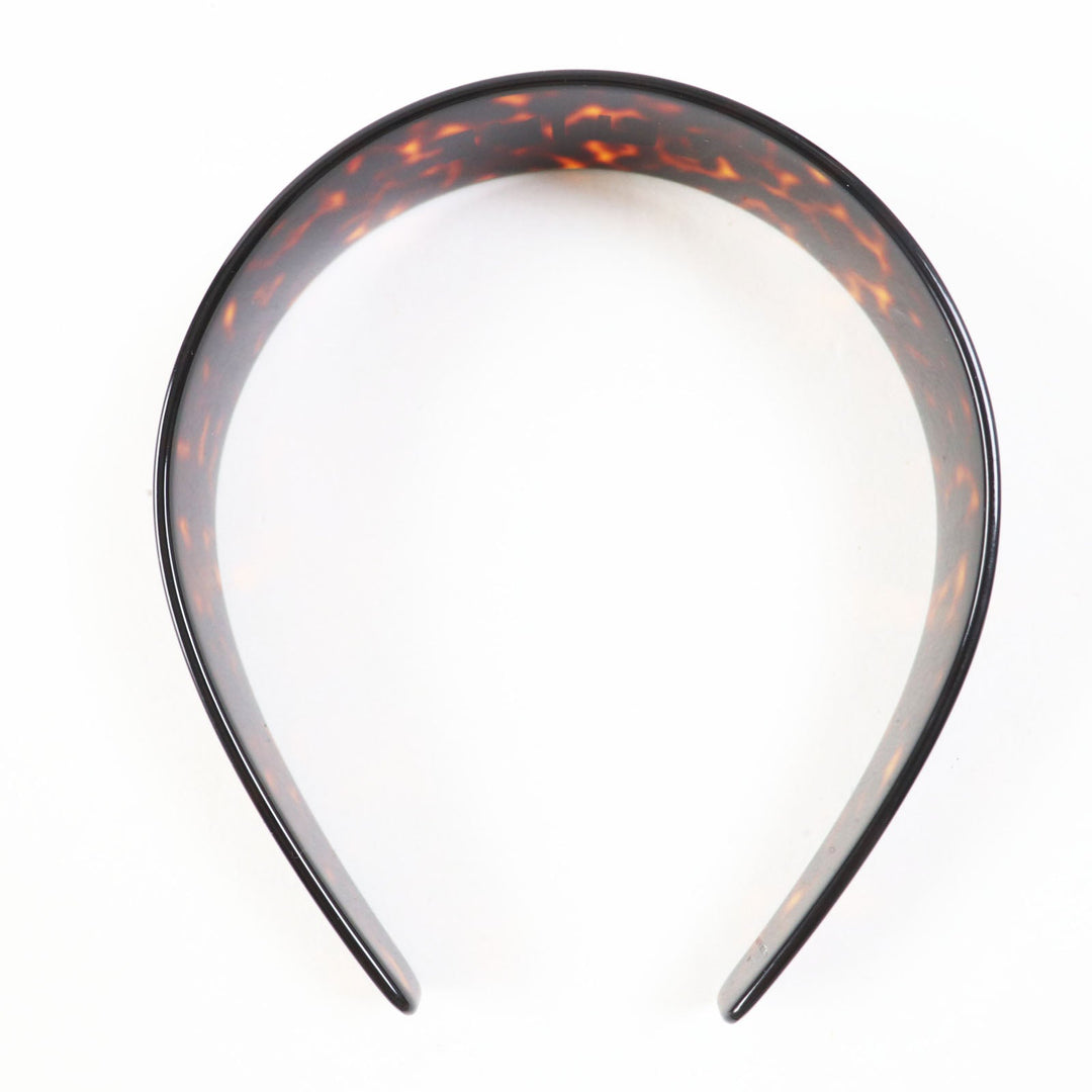 CELINE hair accessory 46Y376CEA Main: Plastic Dark Havana Gold Women Used Authentic