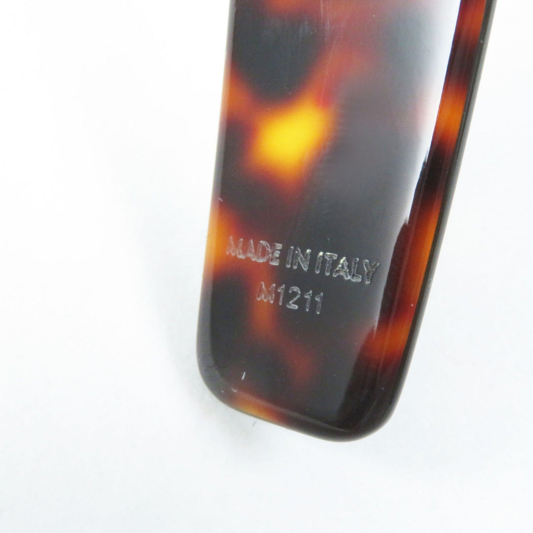 CELINE hair accessory 46Y376CEA Main: Plastic Dark Havana Gold Women Used Authentic