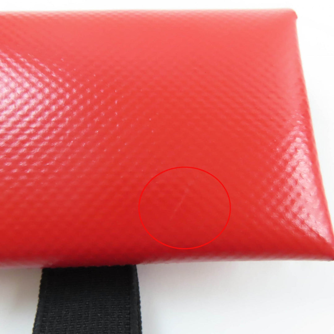 MARNI Tri-fold wallet PFMI0007U2 Main: Polyester, Part: Polyester, Part: Rubber Red Women Used Authentic