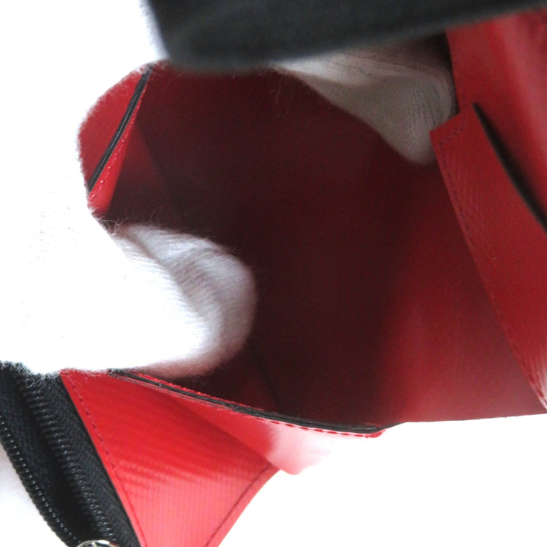 MARNI Tri-fold wallet PFMI0007U2 Main: Polyester, Part: Polyester, Part: Rubber Red Women Used Authentic