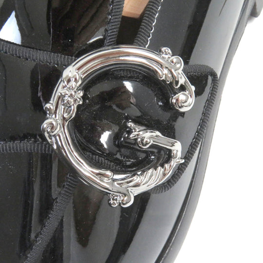 DOLCE&GABBANA loafers Main: Patent leather black mens 6 Used Authentic