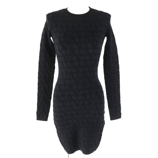 VALENTINO one piece 4B3KD11H8F5 Main: 64% rayon, 19% nylon, 15% polyester, 2% polyurethane black Women XS Used Authentic