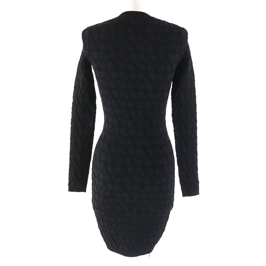 VALENTINO one piece 4B3KD11H8F5 Main: 64% rayon, 19% nylon, 15% polyester, 2% polyurethane black Women XS Used Authentic