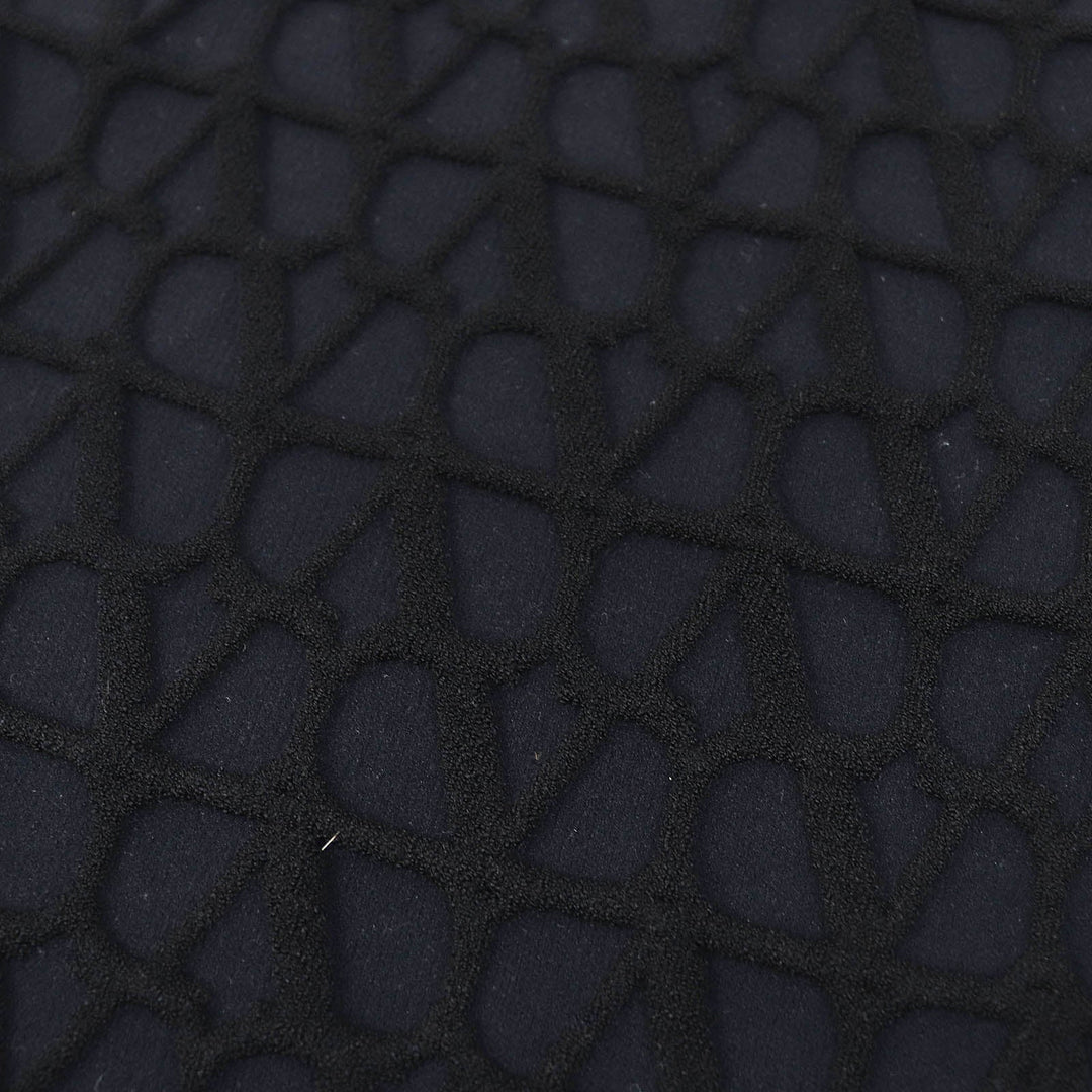 VALENTINO one piece 4B3KD11H8F5 Main: 64% rayon, 19% nylon, 15% polyester, 2% polyurethane black Women XS Used Authentic