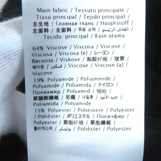 VALENTINO one piece 4B3KD11H8F5 Main: 64% rayon, 19% nylon, 15% polyester, 2% polyurethane black Women XS Used Authentic