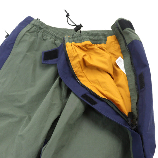 GUCCI Pants 663766 Main: 73% nylon, Main: 27% cotton, Lining: 100% nylon, Part: 100% polyester Khaki Navy mens XL Used Authentic