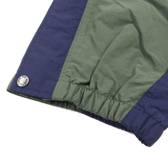 GUCCI Pants 663766 Main: 73% nylon, Main: 27% cotton, Lining: 100% nylon, Part: 100% polyester Khaki Navy mens XL Used Authentic