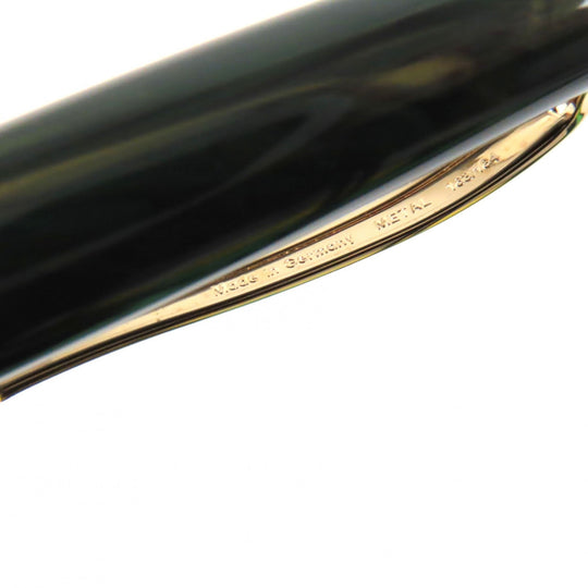 MONTBLANC Ballpoint pen resin Green gold Meisterstck Origin Collection #164 Classic mens Used Authentic