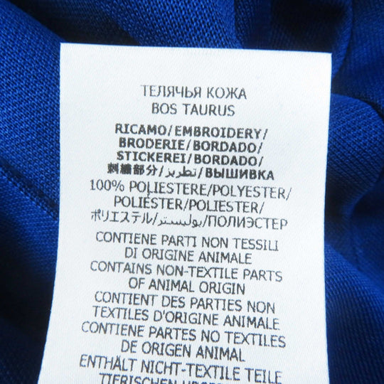 GUCCI Pants 696270 Outer: 55% polyester, Outer: 45% cotton, Part: 100% polyester, Part: 62% rayon, Part: 38% cotton cobalt blue Web line Flared jogging pants Women M Used Authentic