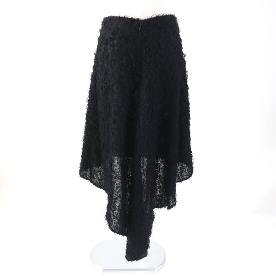 CHANEL skirt 22A P73158 Outer: 69% wool, Outer: 27% silk, Outer: 4% polyester, Lining: 100% silk black Women 36 Used Authentic