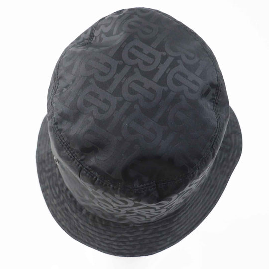 BURBERRY hat 8072726 Outer: 59% nylon, Outer: 49% polyester, Lining: 100% cotton black Women S Used Authentic