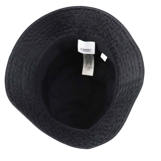 BURBERRY hat 8072726 Outer: 59% nylon, Outer: 49% polyester, Lining: 100% cotton black Women S Used Authentic