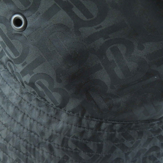 BURBERRY hat 8072726 Outer: 59% nylon, Outer: 49% polyester, Lining: 100% cotton black Women S Used Authentic