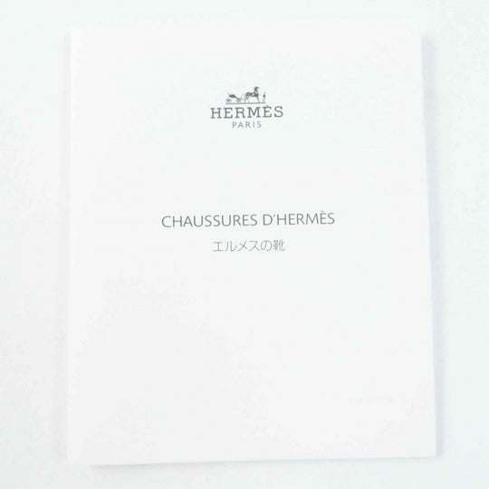 HERMES Sandals Main: Leather black Santorini Women 37 Used Authentic