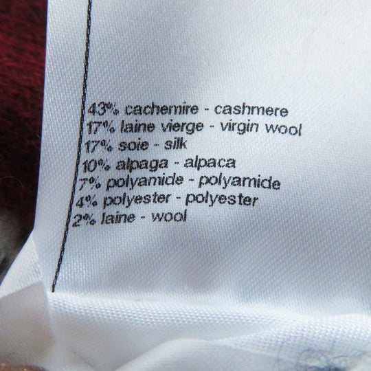 CHANEL skirt P75769 Main: 43% cashmere, Main: 17% virgin wool, Main: 17% silk, Main: 10% alpaca, Main: 7% polyamide Multi Women 34 Used Authentic