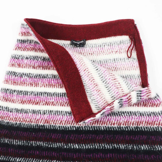 CHANEL skirt P75769 Main: 43% cashmere, Main: 17% virgin wool, Main: 17% silk, Main: 10% alpaca, Main: 7% polyamide Multi Women 34 Used Authentic