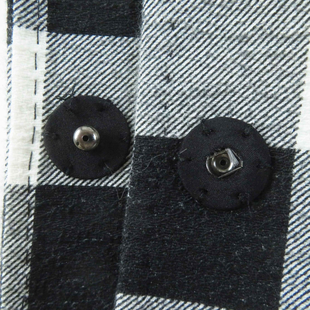 DOLCE&GABBANA coat Main: 100% cotton, Lining: 96% silk, Lining: 4% elastane (polyurethane) Black White Women 38 Used Authentic