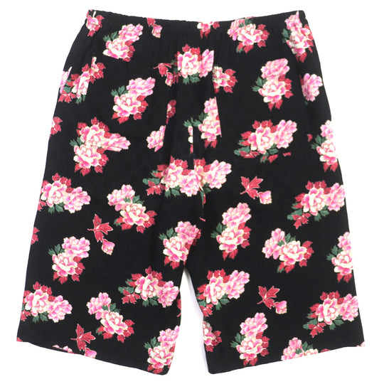 GUCCI Shorts 624399 Main: 100% silk Black pink mens 44 Used Authentic