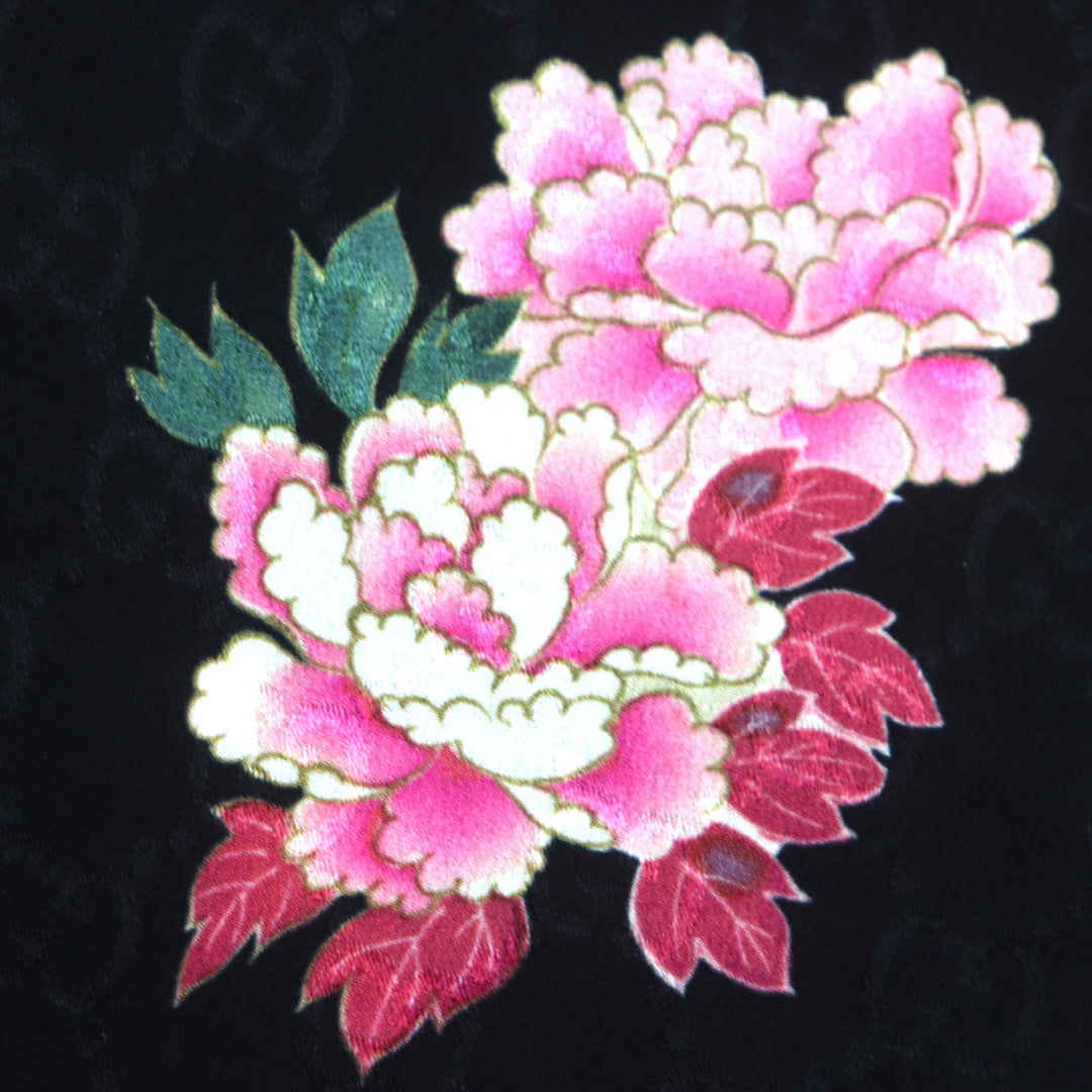 GUCCI Shorts 624399 Main: 100% silk Black pink mens 44 Used Authentic