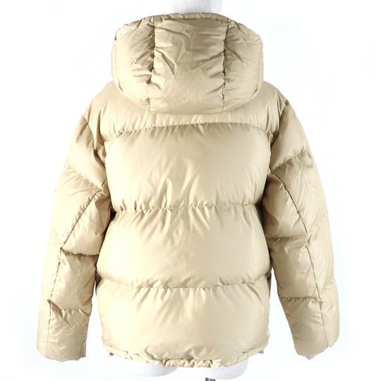 COACH Down jacket E1902 Main: 100% polyester, Lining: 100% polyester, Filling: 90% down, Filling: 10% feather, Filling: 100% polyester beige Women S Used Authentic