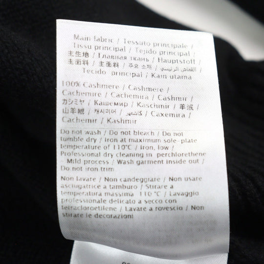 VALENTINO knit VW3KC13W75D Outer material: 100% cashmere black mens S Used Authentic