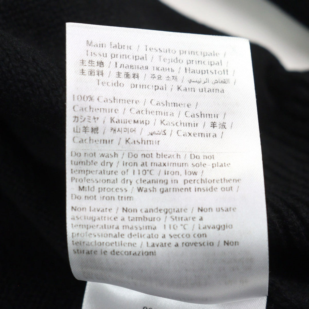 VALENTINO knit VW3KC13W75D Outer material: 100% cashmere black mens S Used Authentic